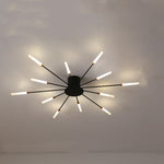 Nordic Minimalist Modern Atmosphere Living Room Fireworks Led Ceiling Light