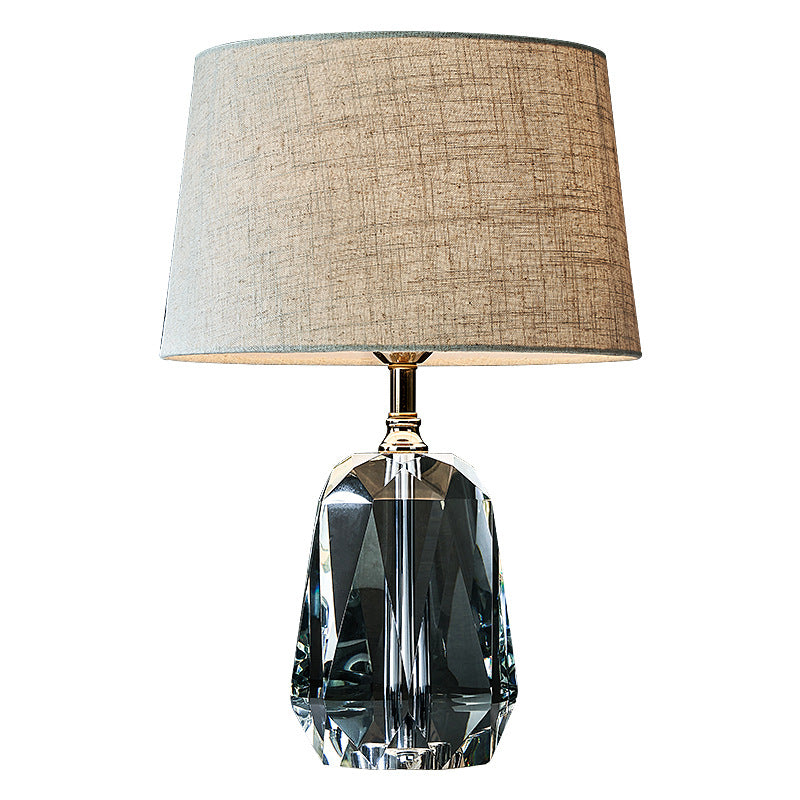 Premium Crystal Accent Table Lamp – Modern Decorative Lamp for Bedroom & Living Room