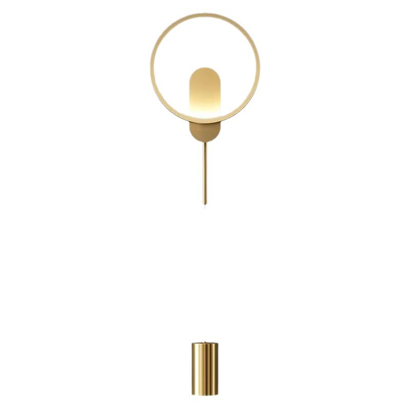 Modern Wall Sconce with Bulb – Bedside Lighting for Bedroom & Hallway
