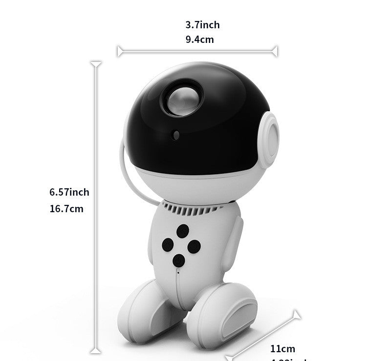 Starry Sky Mini Projector Light – Robot LED Night Lamp
