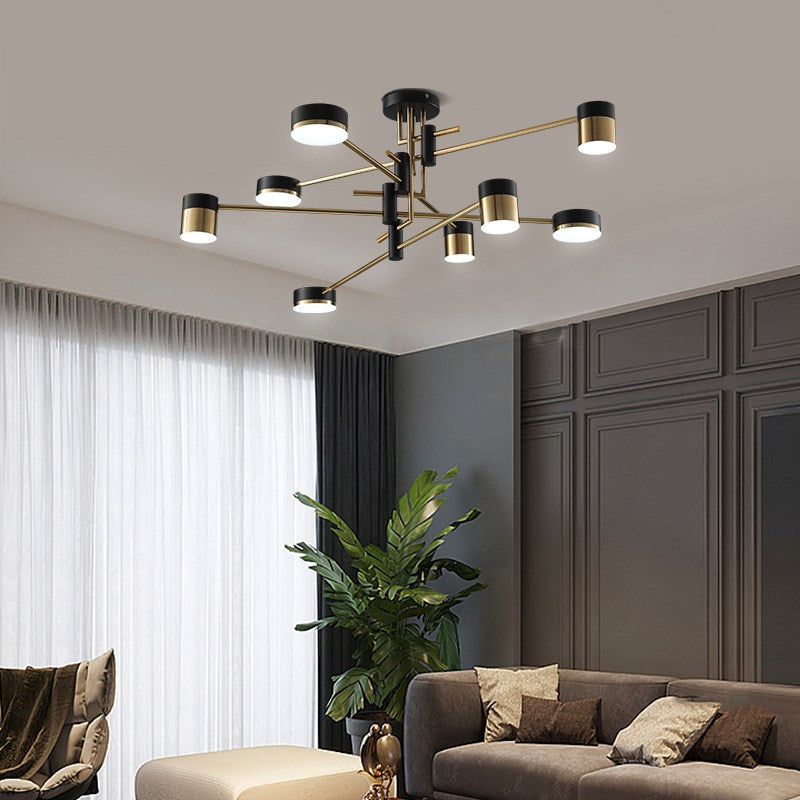 Nordic Luxury Chandelier – Modern Ceiling Light for Living Room