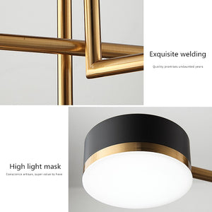 Nordic Luxury Chandelier – Modern Ceiling Light for Living Room