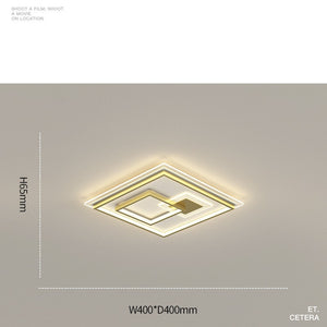 Modern Intelligent Ceiling Light – Smart LED Fixture for Living Room