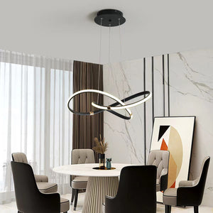Modern Luxury Chandelier – Minimalist Ceiling Light Fixture