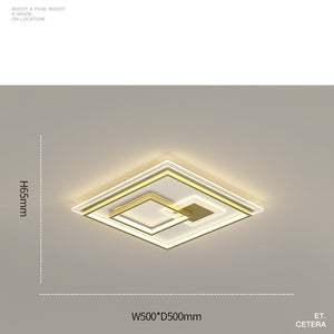 Modern Intelligent Ceiling Light – Smart LED Fixture for Living Room