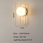 Modern Minimalist Wall Light – LED Background Wall Sconce for Living Room & Hotel