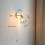 Vintage Nordic Bedside Wall Lamp – Modern Wall Sconce for Bedroom