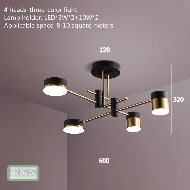 Nordic Luxury Chandelier – Modern Ceiling Light for Living Room