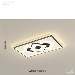 Modern Intelligent Ceiling Light – Smart LED Fixture for Living Room