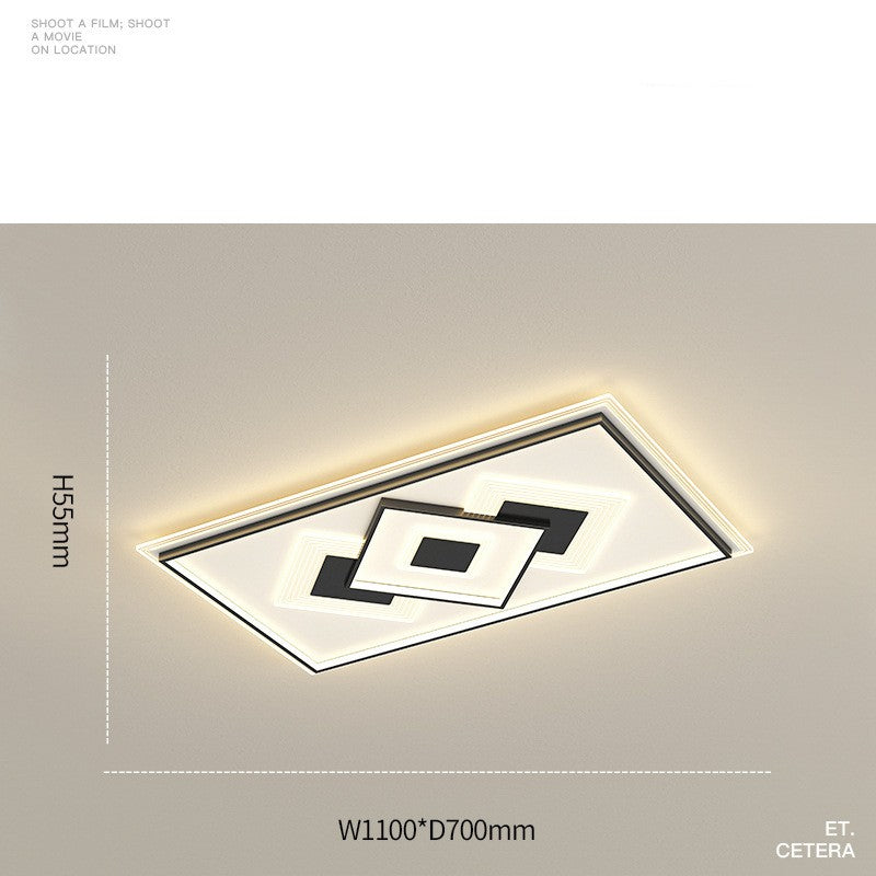 Modern Intelligent Ceiling Light – Smart LED Fixture for Living Room