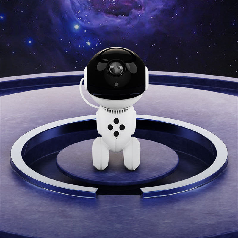 Starry Sky Mini Projector Light – Robot LED Night Lamp